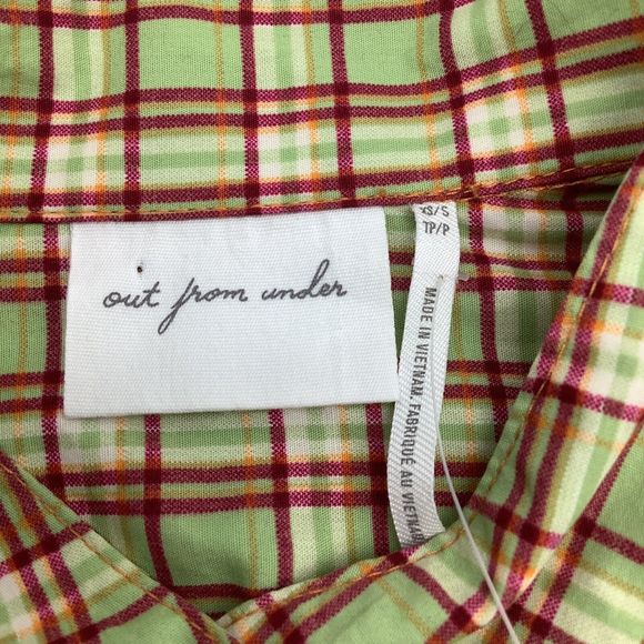 Urban Outfitters Out From Under Womens Long Sleeve Button Up Shirt Size XS/S NWT - Picture 4 of 6